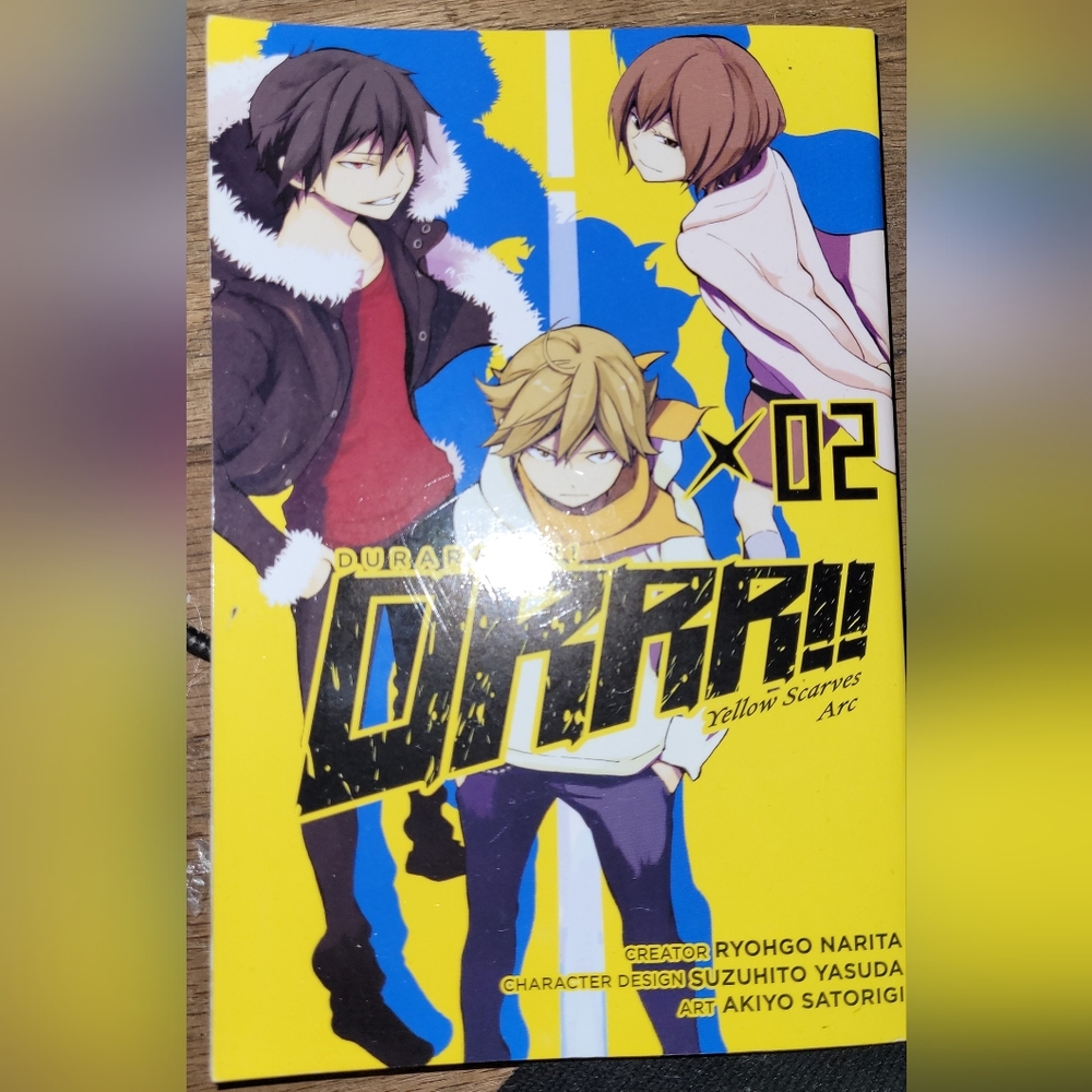 Durarara Yellow Scarves Arc Manga Vol.2